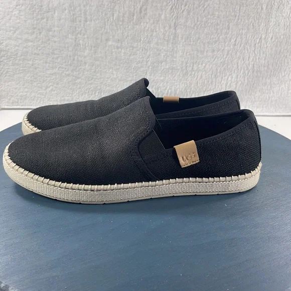 Ugg Luciah Knit Slip-On Sneaker Black Size 10 - Picture 3 of 8